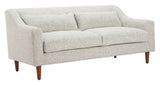 Koseli Pewter Gray Loveseat by Zuomod at Eve Furniture