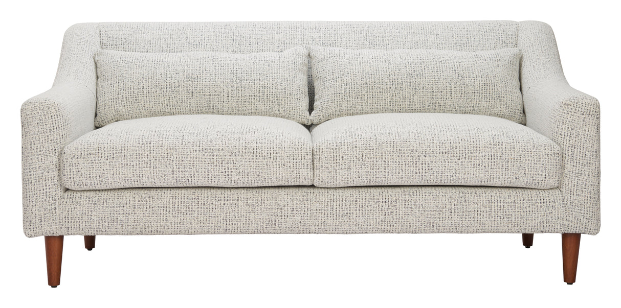 Koseli Pewter Gray Loveseat by Zuomod at Eve Furniture