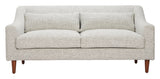 Koseli Pewter Gray Loveseat by Zuomod at Eve Furniture