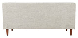 Koseli Pewter Gray Loveseat by Zuomod at Eve Furniture
