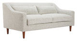 Koseli Pewter Gray Loveseat by Zuomod at Eve Furniture