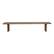 Koshi Bench Sandblasted Amber Oak by Moe's Home at Eve Furniture