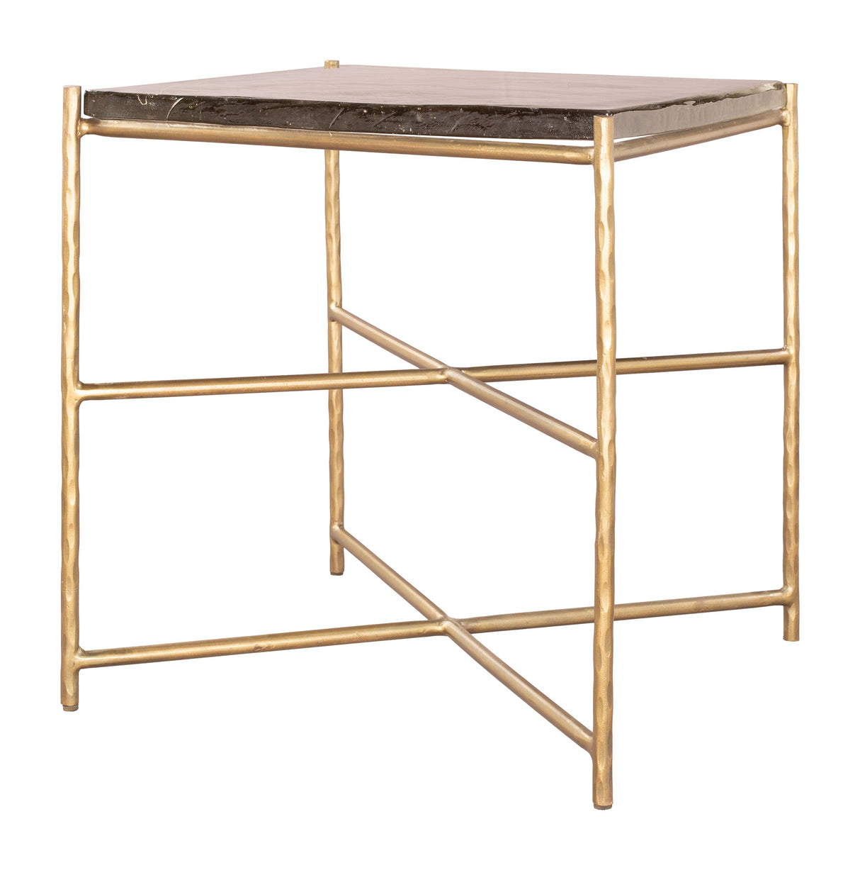 Kove Gold Side Table by Zuomod at Eve Furniture