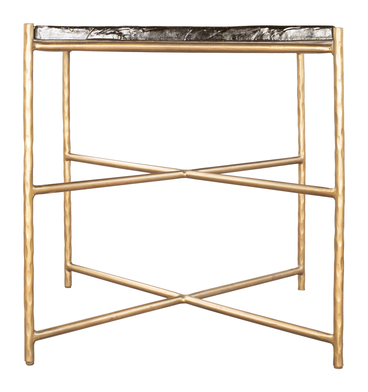 Kove Gold Side Table by Zuomod at Eve Furniture