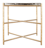 Kove Gold Side Table by Zuomod at Eve Furniture