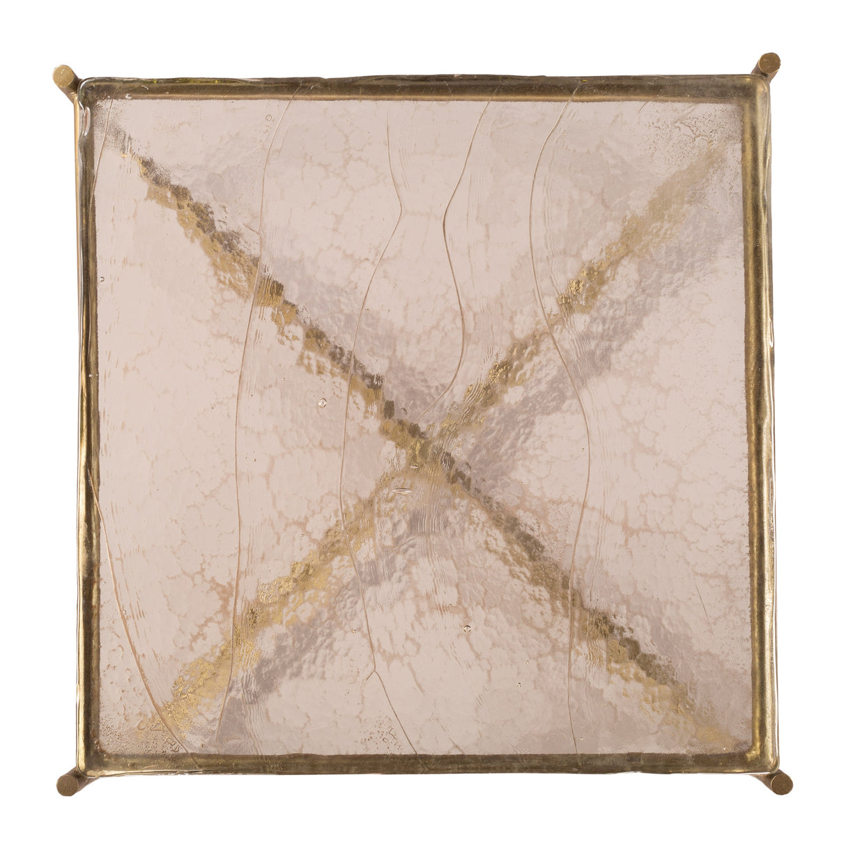 Kove Gold Side Table by Zuomod at Eve Furniture
