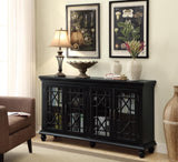 Kovu Black 4-Door Accent Cabinet by Coaster at Eve Furniture