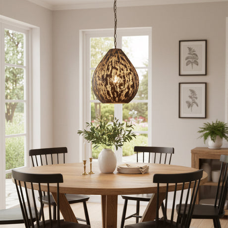 Koza Black Ceiling Lamp by Zuomod at Eve Furniture