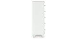 Kozlani White Chest of Drawers by Ashley at Eve Furniture