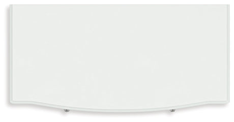 Kozlani White Chest of Drawers by Ashley at Eve Furniture