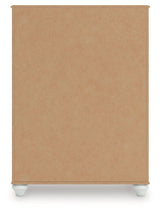 Kozlani White Chest of Drawers by Ashley at Eve Furniture