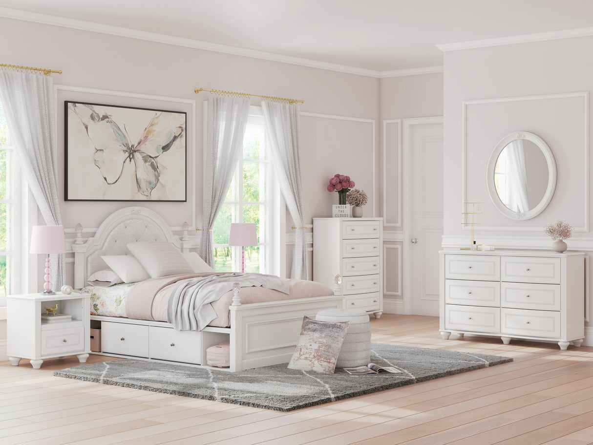 Kozlani White Chest of Drawers by ASHLEY FURNITURE at Eve Furniture