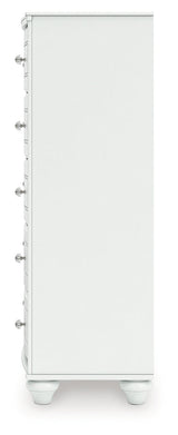 Kozlani White Chest of Drawers by ASHLEY FURNITURE at Eve Furniture