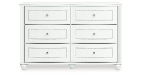 Kozlani White Dresser by Ashley at Eve Furniture