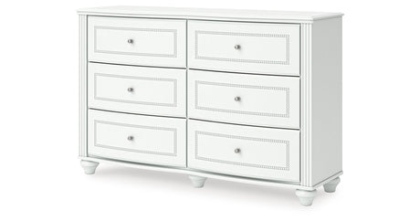 Kozlani White Dresser by Ashley at Eve Furniture