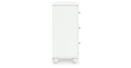 Kozlani White Dresser by Ashley at Eve Furniture