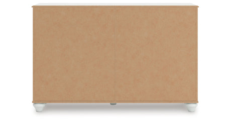 Kozlani White Dresser by Ashley at Eve Furniture