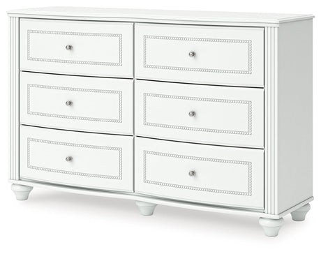 Kozlani White Dresser by Ashley at Eve Furniture