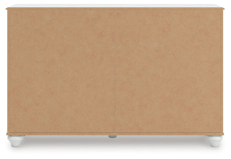 Kozlani White Dresser by Ashley at Eve Furniture