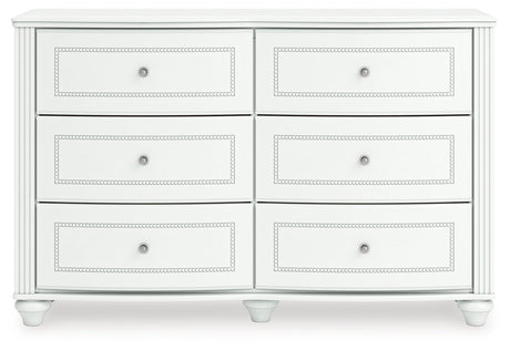 Kozlani White Dresser by Ashley at Eve Furniture