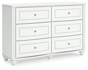 Kozlani White Dresser by Ashley at Eve Furniture