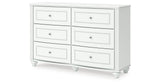 Kozlani White Dresser by ASHLEY FURNITURE at Eve Furniture