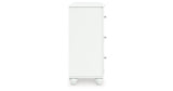 Kozlani White Dresser by ASHLEY FURNITURE at Eve Furniture