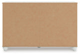Kozlani White Dresser by ASHLEY FURNITURE at Eve Furniture
