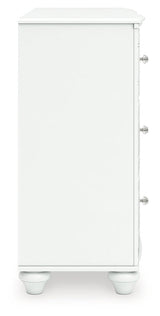 Kozlani White Dresser by ASHLEY FURNITURE at Eve Furniture