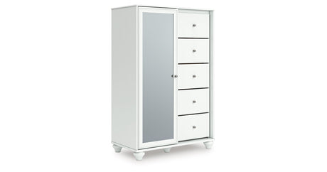 Kozlani White Dressing Chest by Ashley at Eve Furniture