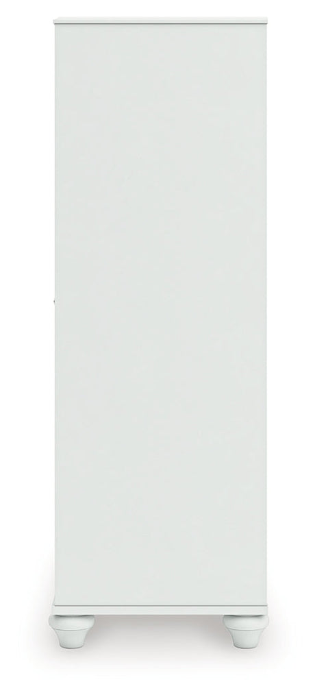 Kozlani White Dressing Chest by Ashley at Eve Furniture