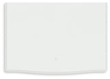 Kozlani White Nightstand by ASHLEY FURNITURE at Eve Furniture