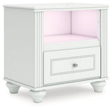 Kozlani White Twin Storage Bedroom Set by Ashley at Eve Furniture
