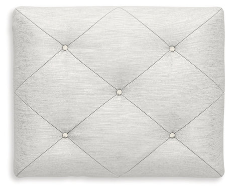 Kozlani White Vanity, Mirror and Stool by Ashley Furniture at Eve Furniture