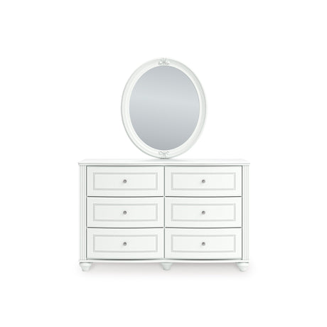 Kozlani White Youth Storage Bedroom Set with 4 Drawers by Ashley at Eve Furniture