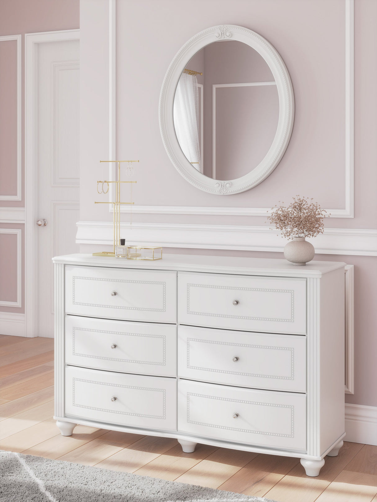 Kozlani White Youth Storage Bedroom Set with 4 Drawers by Ashley at Eve Furniture