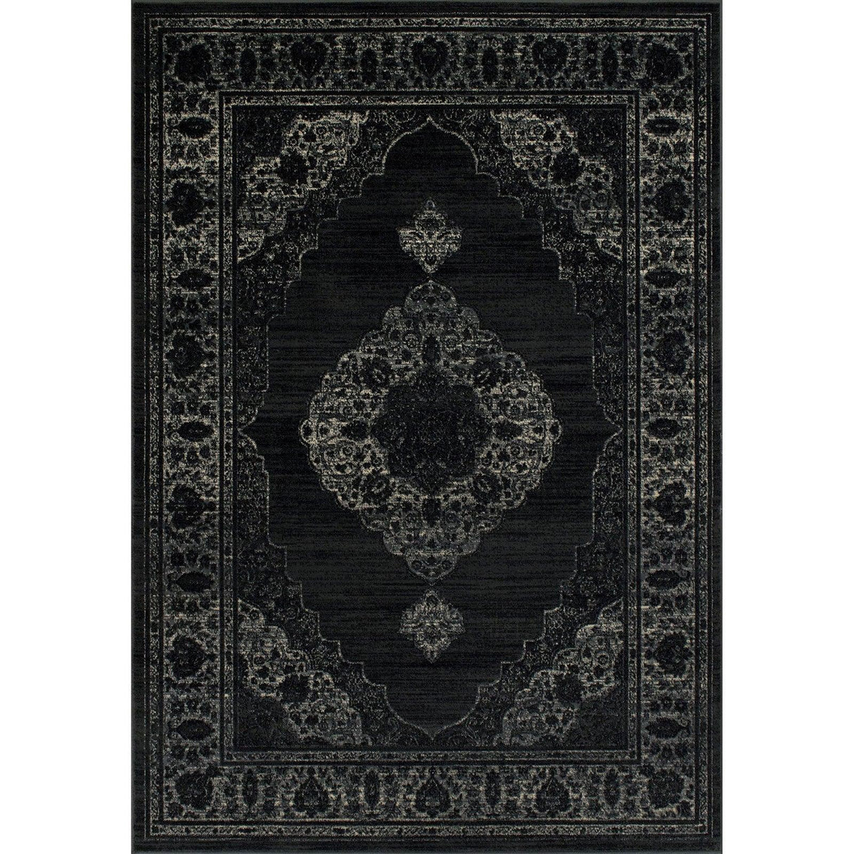 Kozlu Dark Gray Area Rug by Furniture of America at Eve Furniture