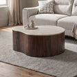 Kozma Walnut Large Coffee Table by Furniture of America at Eve Furniture