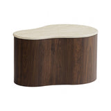 Kozma Walnut Medium Coffee Table by Furniture of America at Eve Furniture