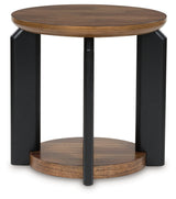 Kraeburn Brown/Black End Table