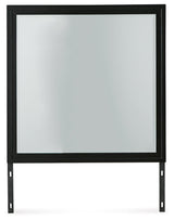 Kraeburn Brown/Black Bedroom Mirror by Ashley at Eve Furniture