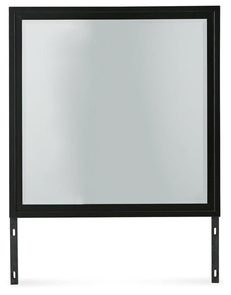 Kraeburn Brown/Black Bedroom Mirror by Ashley at Eve Furniture