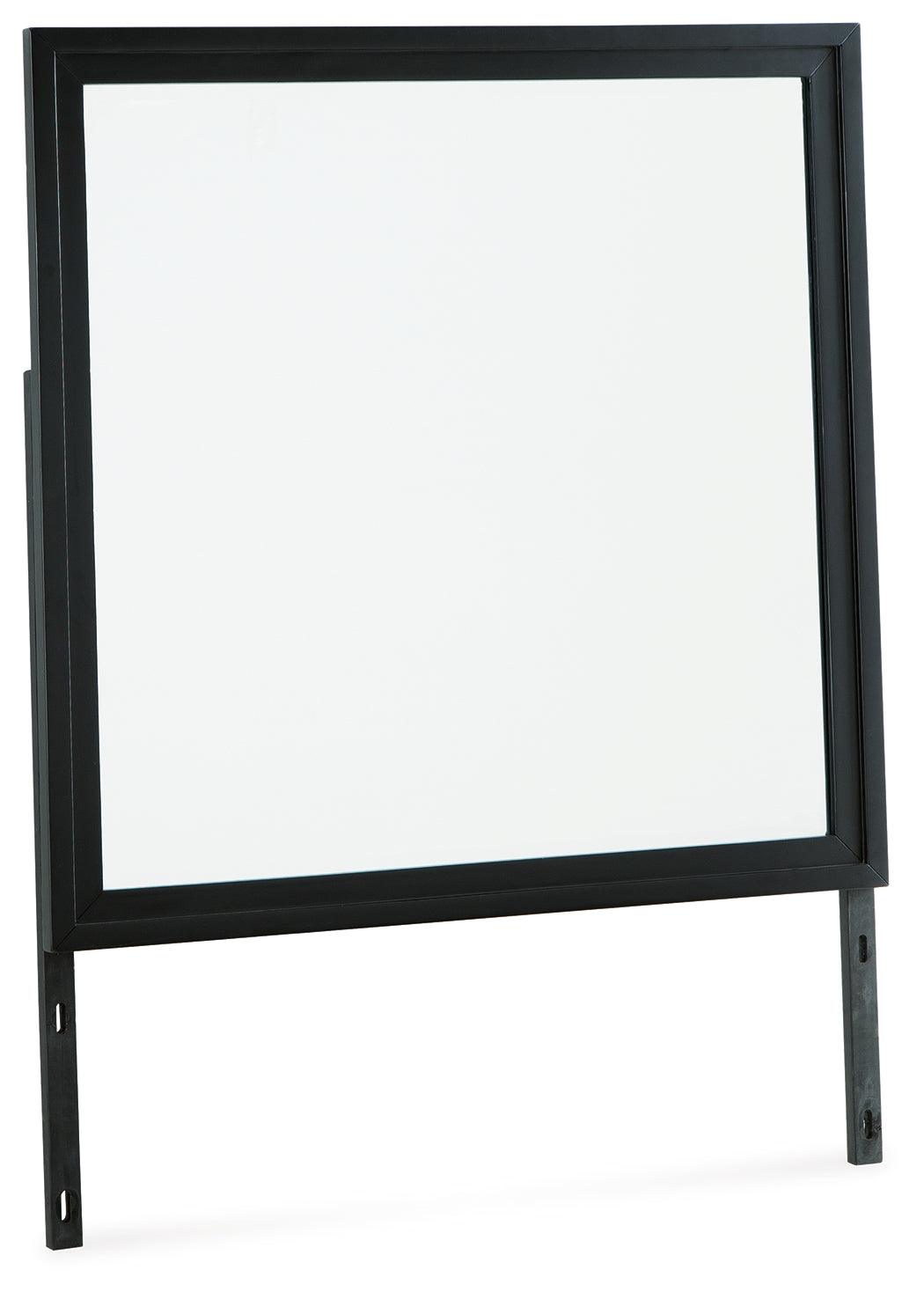 Kraeburn Brown/Black Bedroom Mirror by Ashley at Eve Furniture