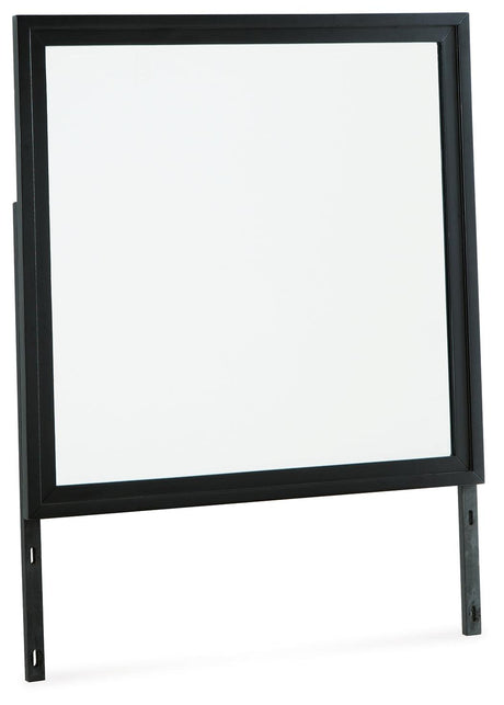 Kraeburn Brown/Black Bedroom Mirror by Ashley at Eve Furniture