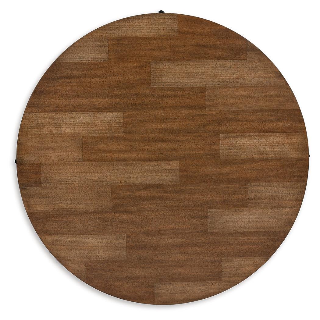 Kraeburn Brown/Black Coffee Table by Ashley at Eve Furniture