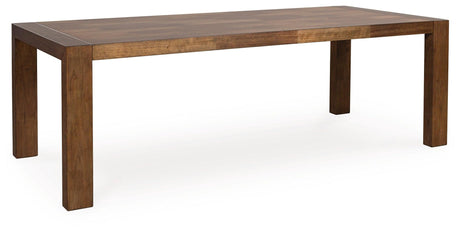 Kraeburn Brown/Black Dining Table by Ashley at Eve Furniture