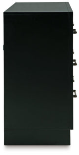 Kraeburn Brown/Black Dresser by Ashley at Eve Furniture