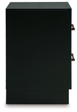 Kraeburn Brown/Black Nightstand by Ashley at Eve Furniture