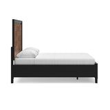 Kraeburn Brown/Black Storage Panel Bedroom Set by Ashley at Eve Furniture