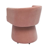 Kristen Upcycled Chenille Rolling Desk Chair by TOV Furniture at Eve Furniture